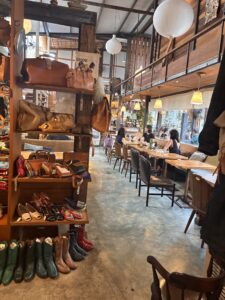 Vintage shop inside Unfashioned District